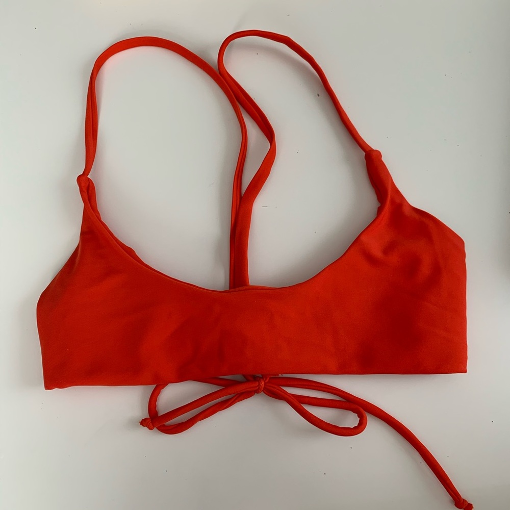 Burnt Orange Bikini Top